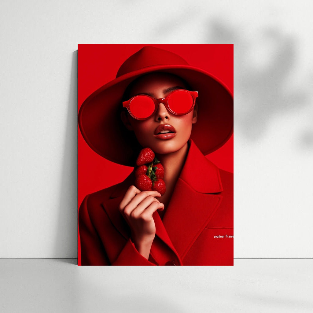 The Scarlet Stroke of Elegance