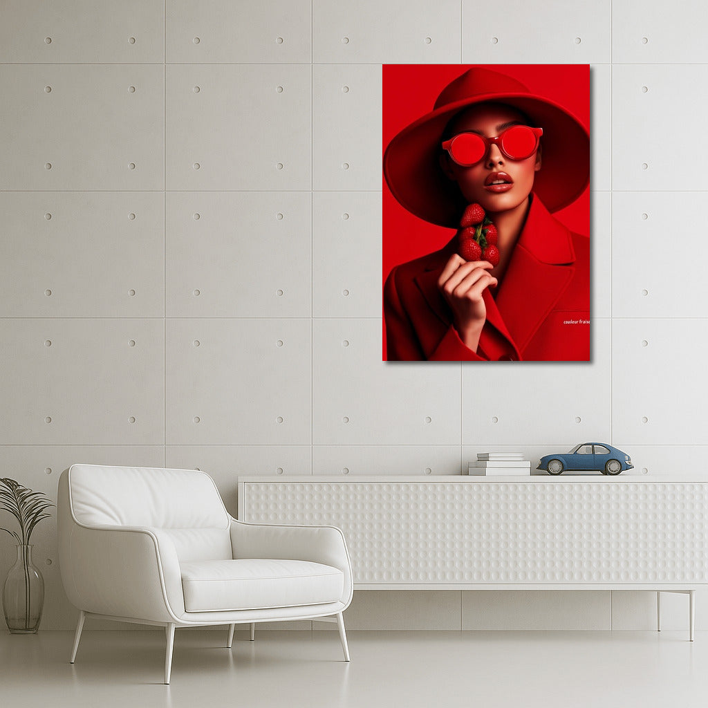 The Scarlet Stroke of Elegance