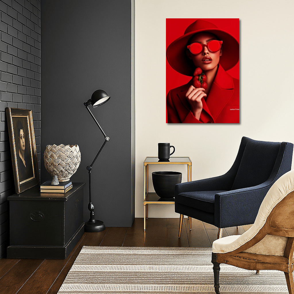 The Scarlet Stroke of Elegance