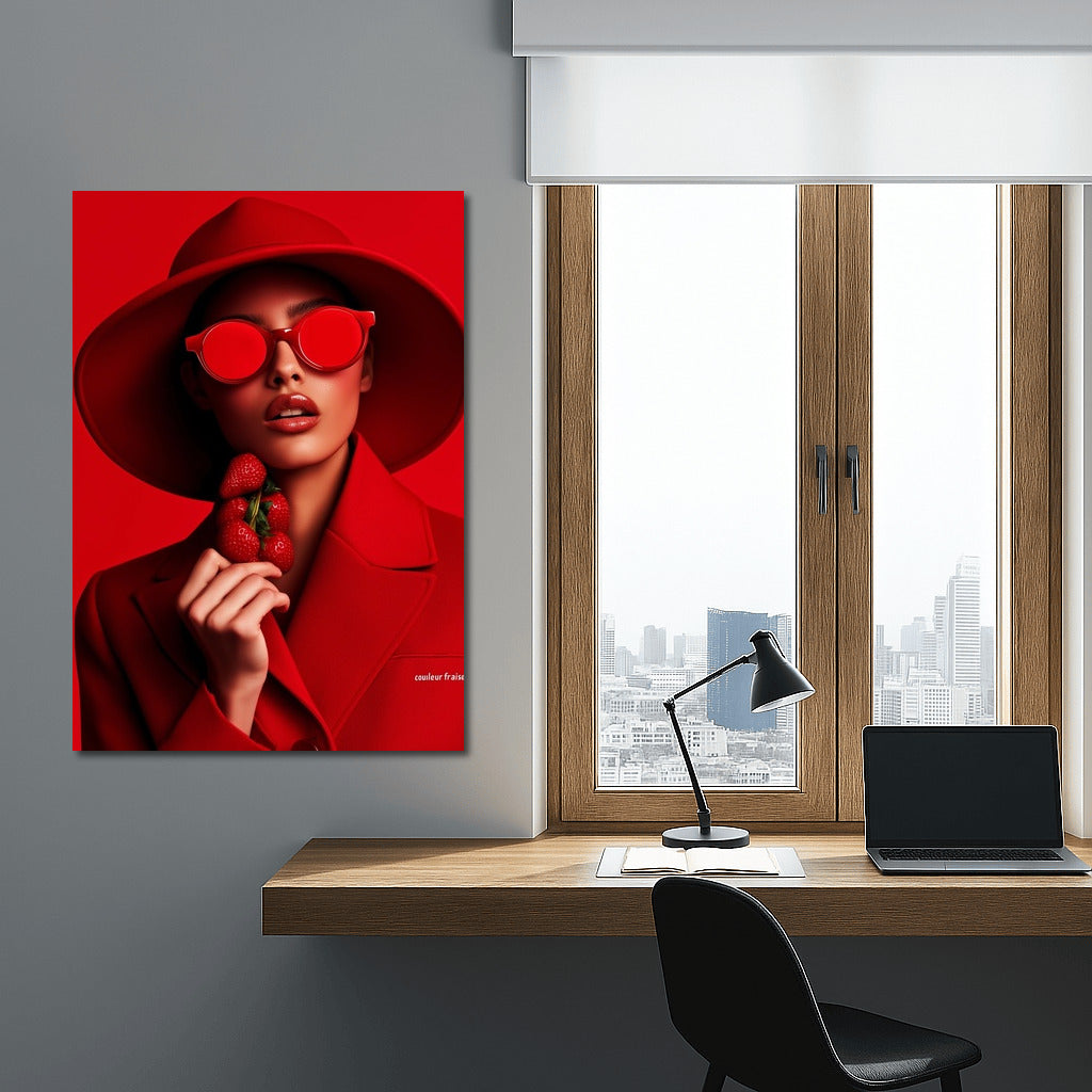 The Scarlet Stroke of Elegance