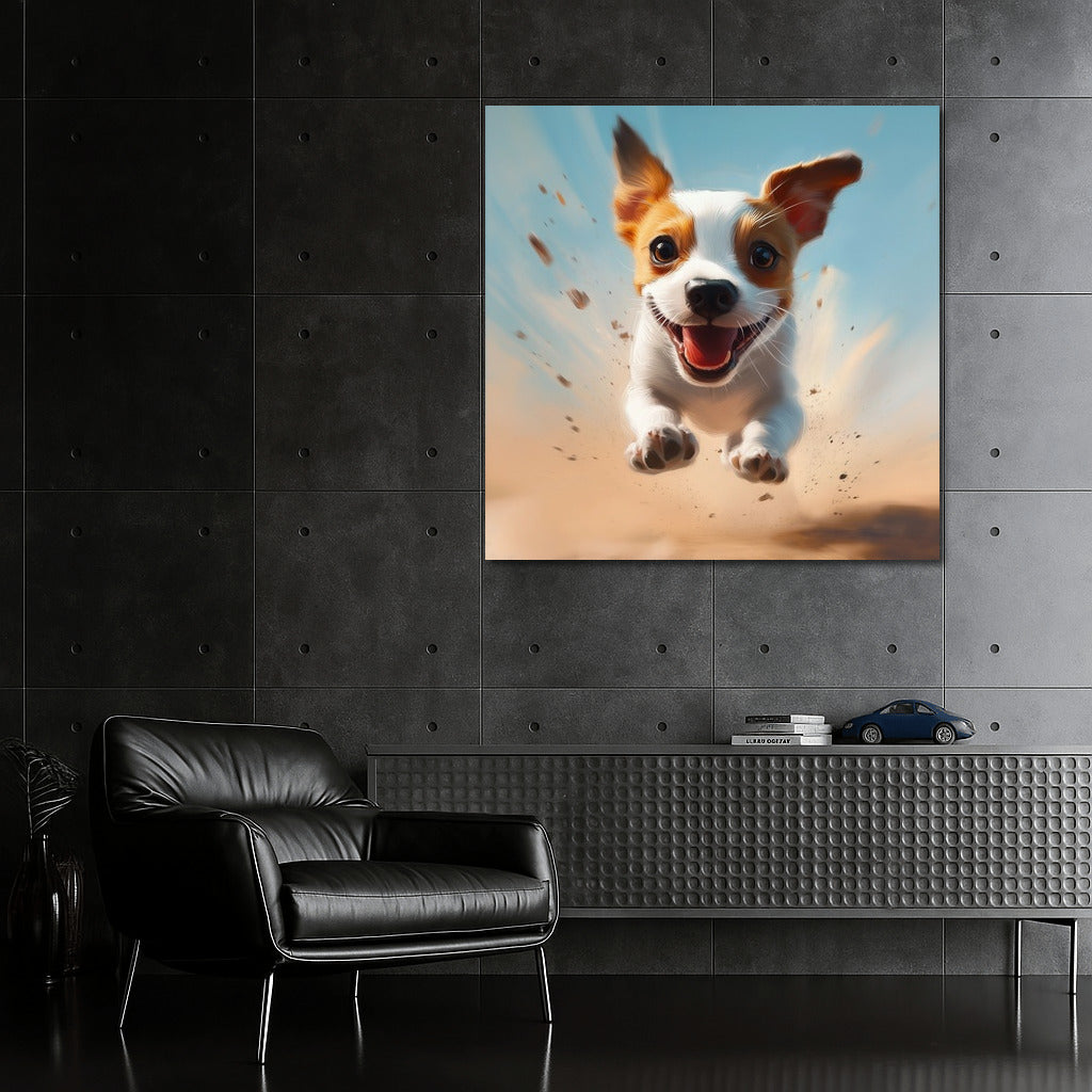 Puppy Whirlwind of Happiness