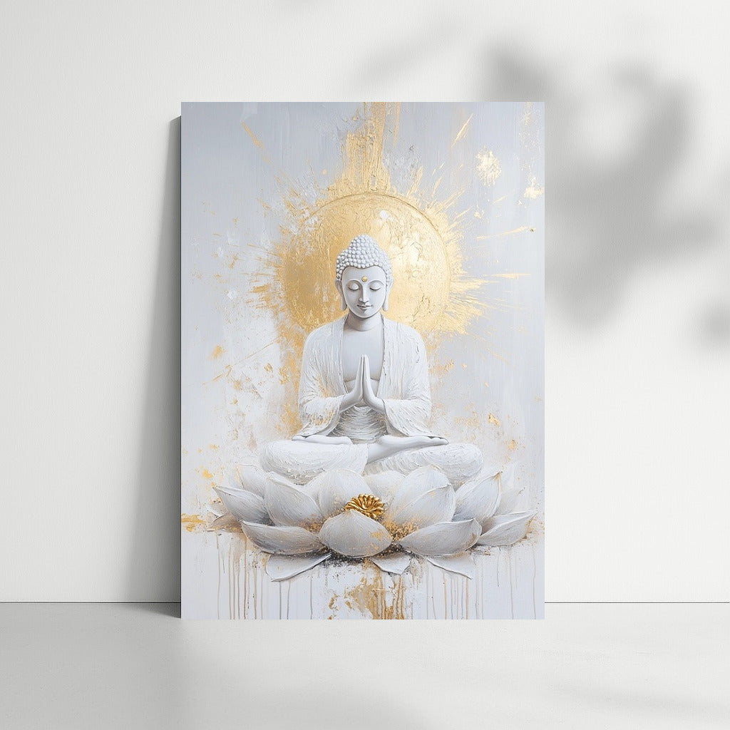 Golden Tranquility of the Lotus