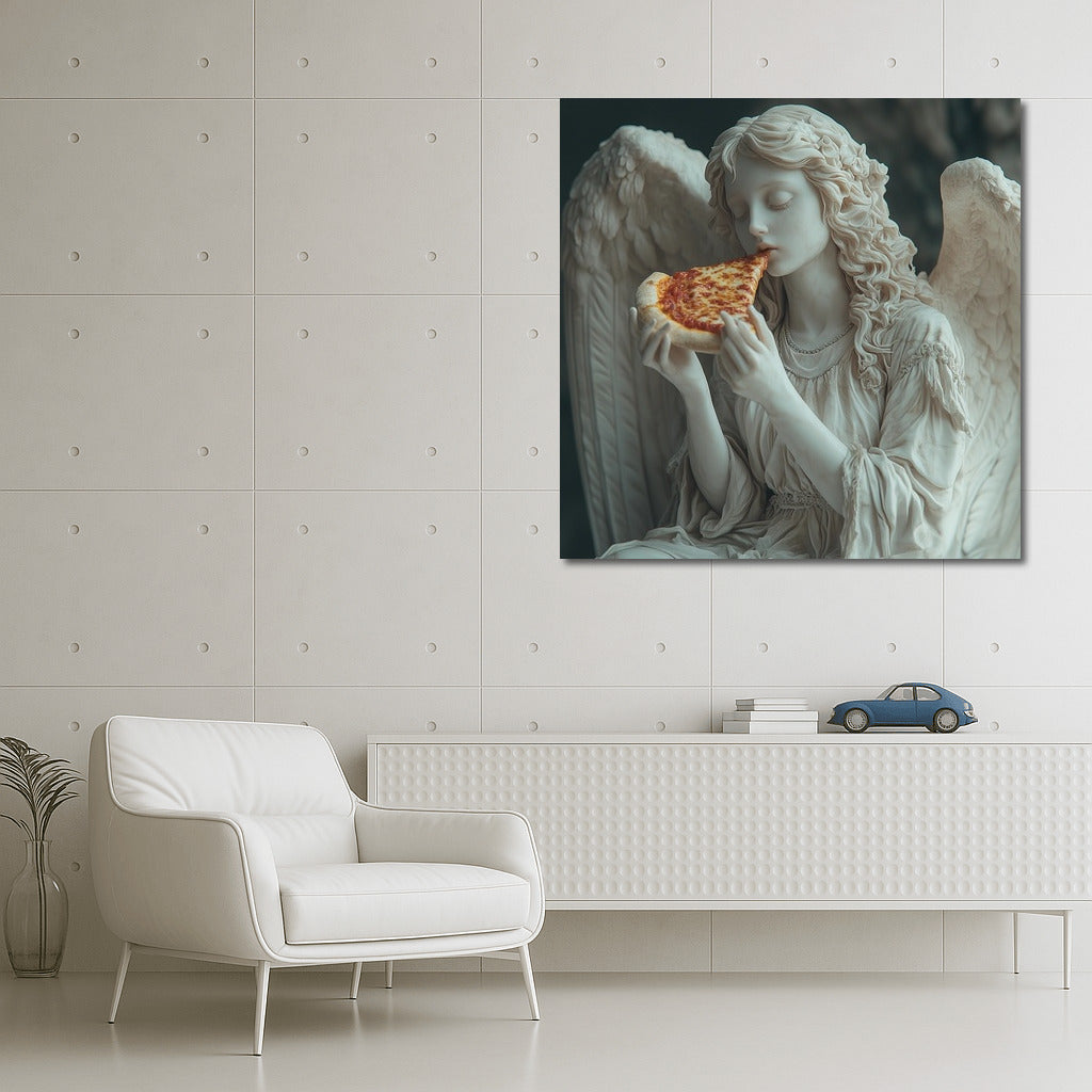 Sculpture Feast: Pizza in Stone