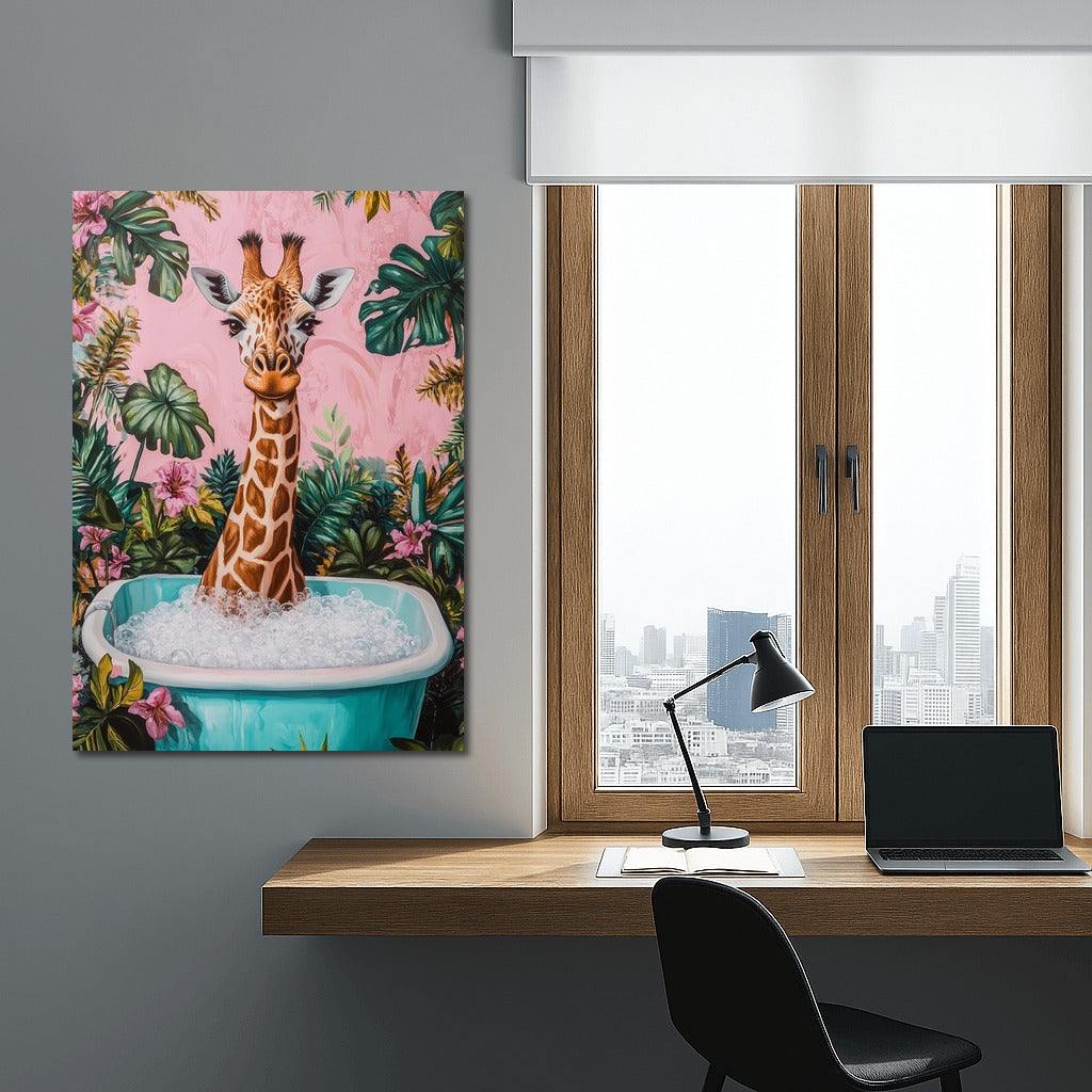 Tropical Spa for Giraffe