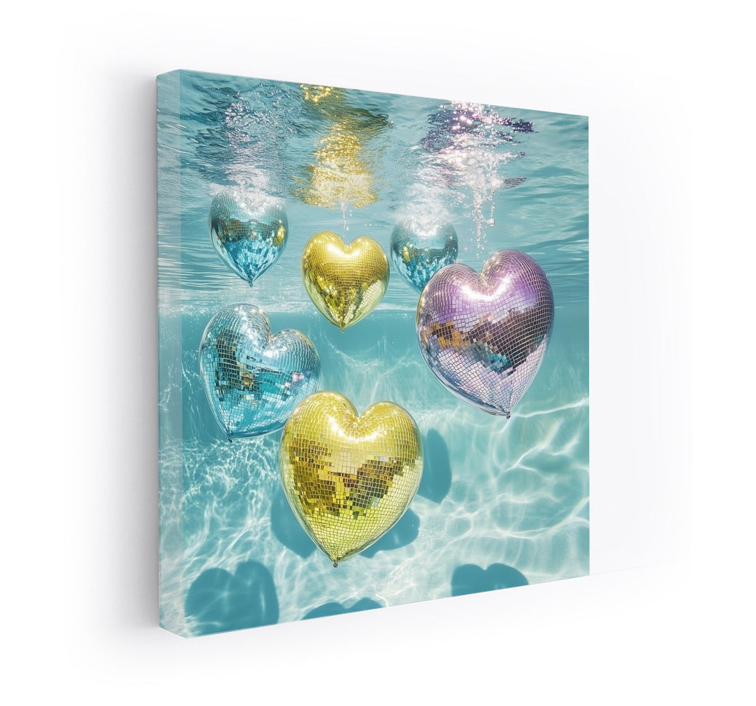 Underwater Symphony of Hearts