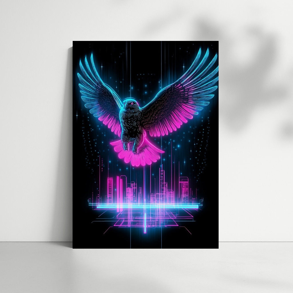 Neon Guardian of the Galaxy