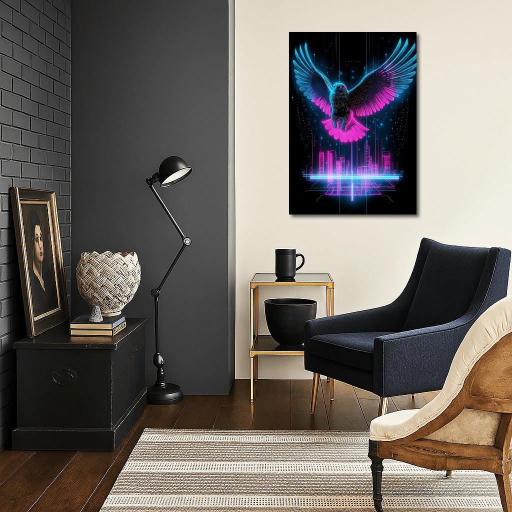 Neon Guardian of the Galaxy