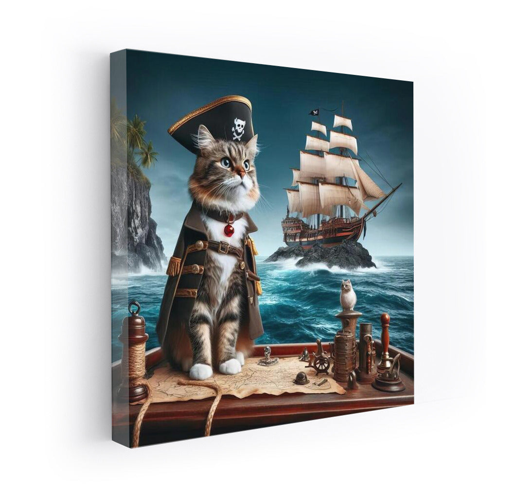 Cat Captain and Treasure Island