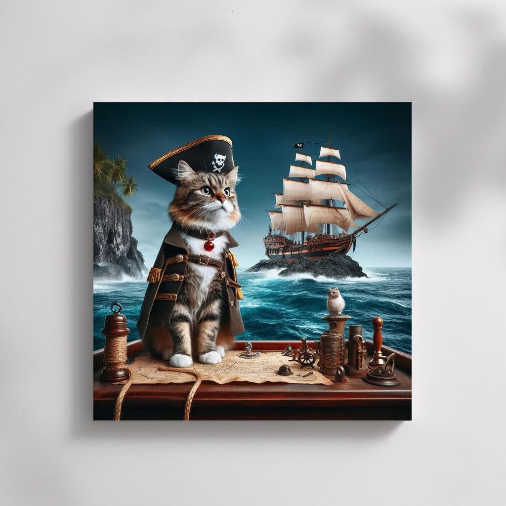 Cat Captain and Treasure Island