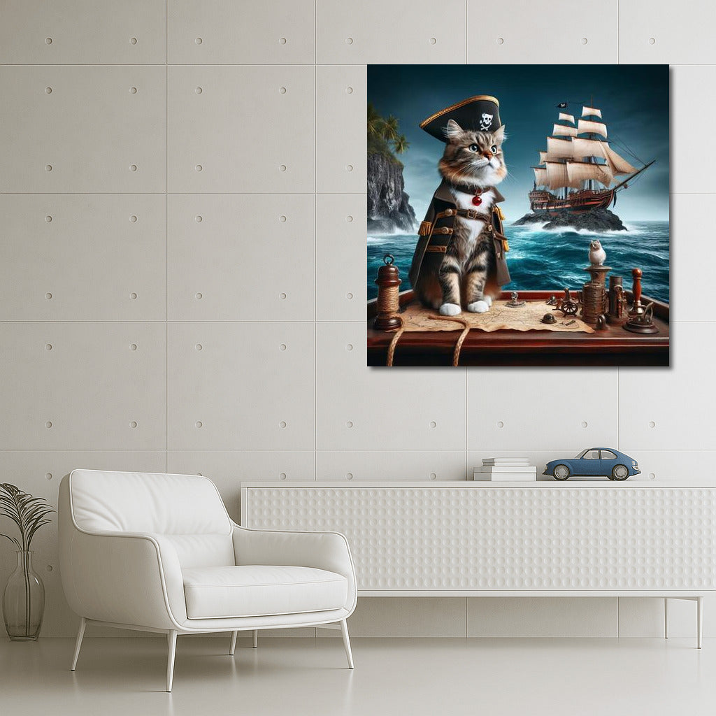 Cat Captain and Treasure Island