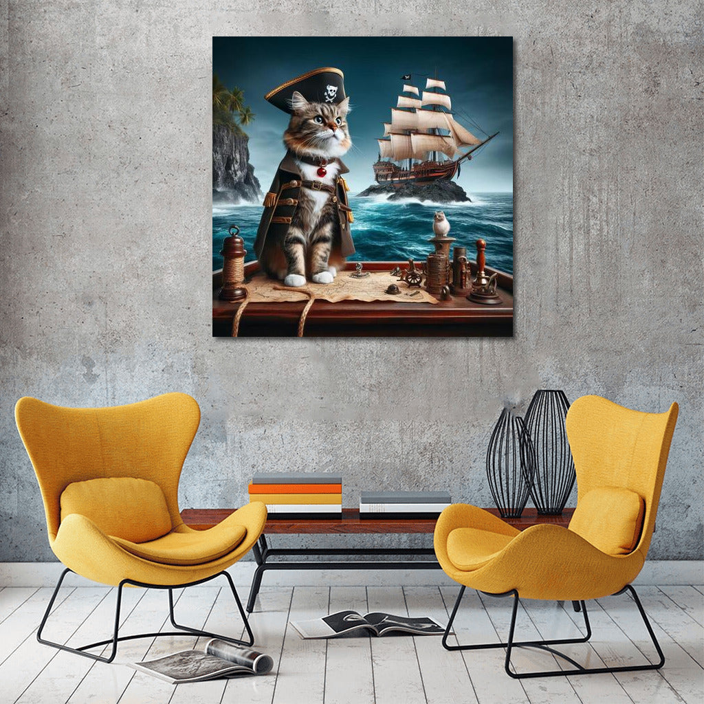 Cat Captain and Treasure Island