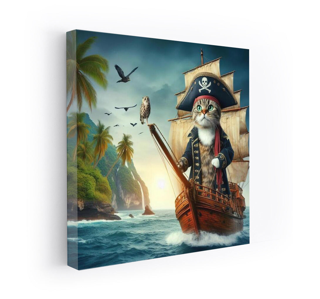 Cat-Admiral of the Seven Seas: Treasure Island