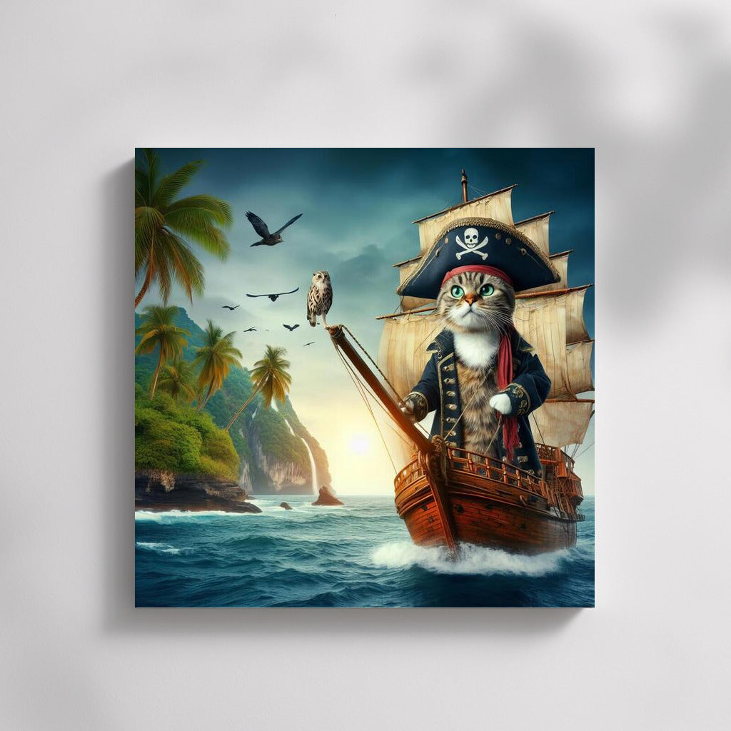 Cat-Admiral of the Seven Seas: Treasure Island