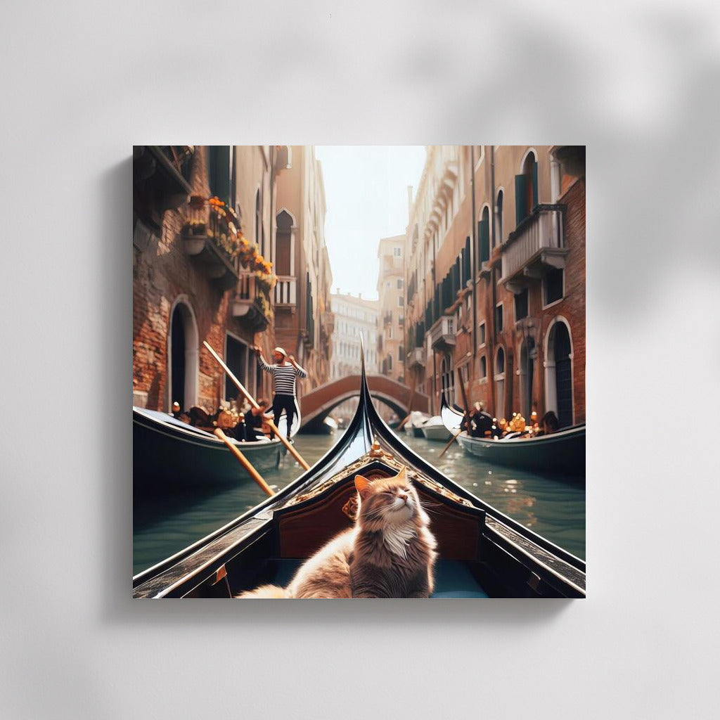 The Venetian Boatman: Cat in Harmony