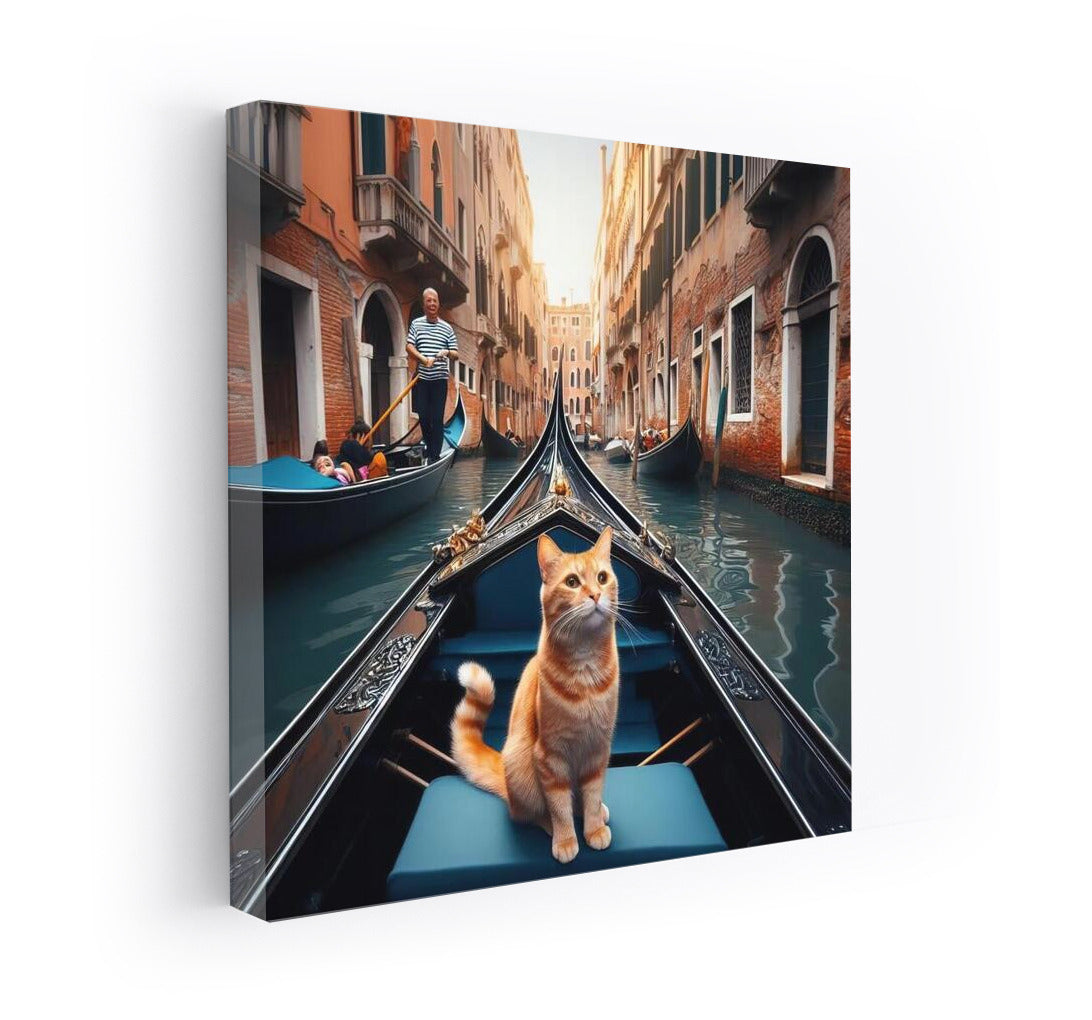 The Venetian Cat: A Journey Through the Canals of Dreams