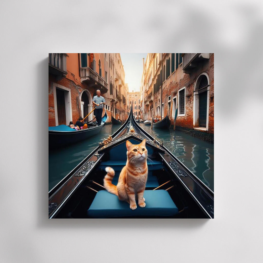 The Venetian Cat: A Journey Through the Canals of Dreams