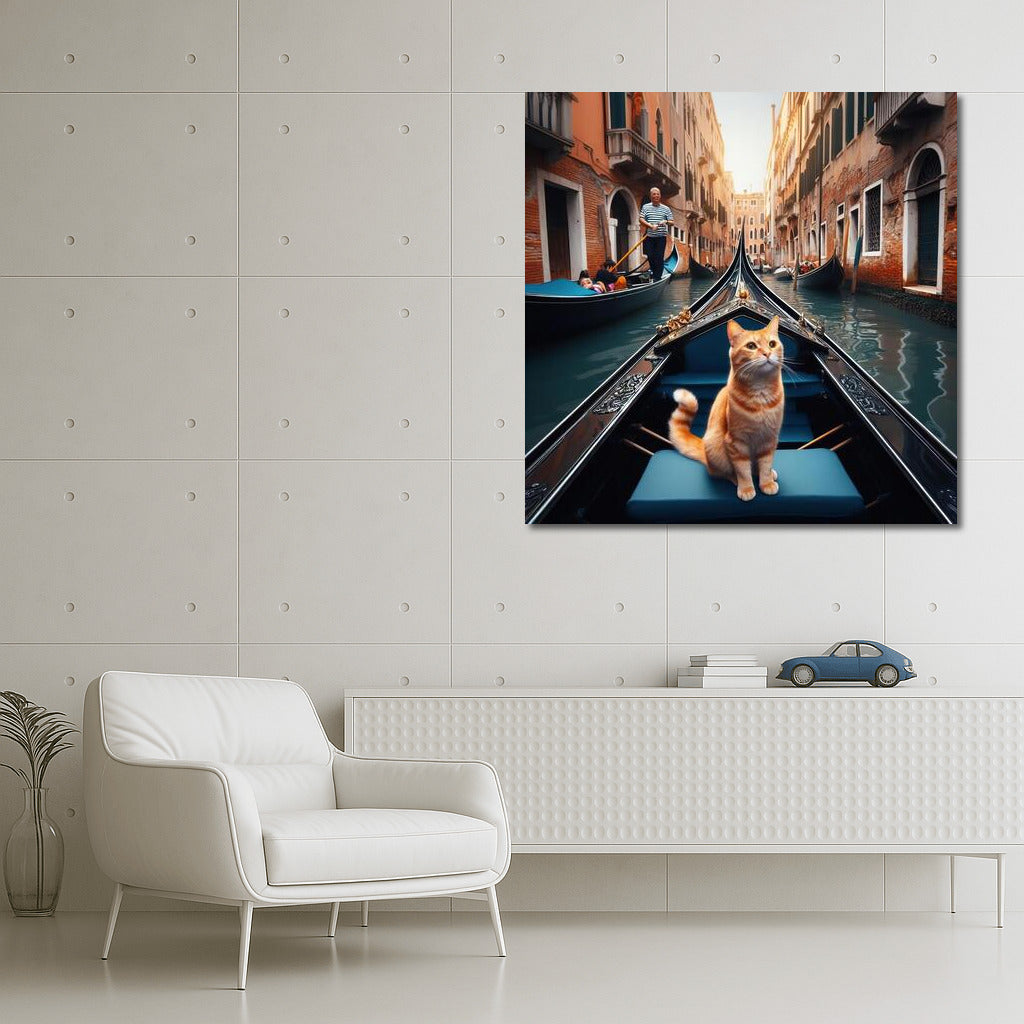 The Venetian Cat: A Journey Through the Canals of Dreams