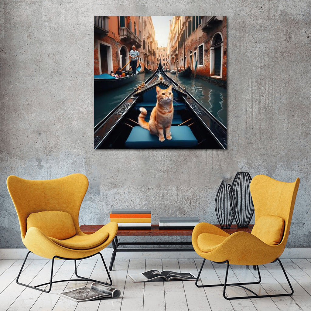 The Venetian Cat: A Journey Through the Canals of Dreams