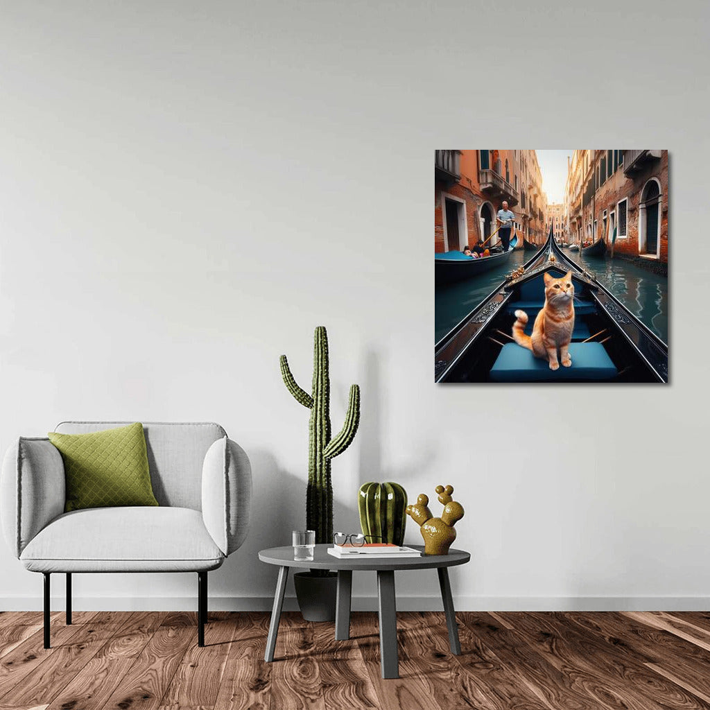 The Venetian Cat: A Journey Through the Canals of Dreams