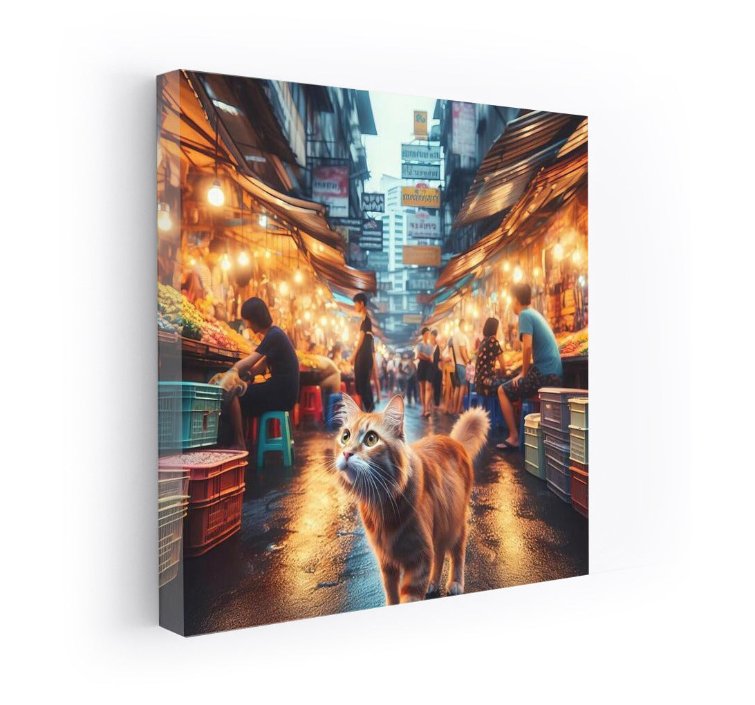 Cat in the City of a Thousand Lights