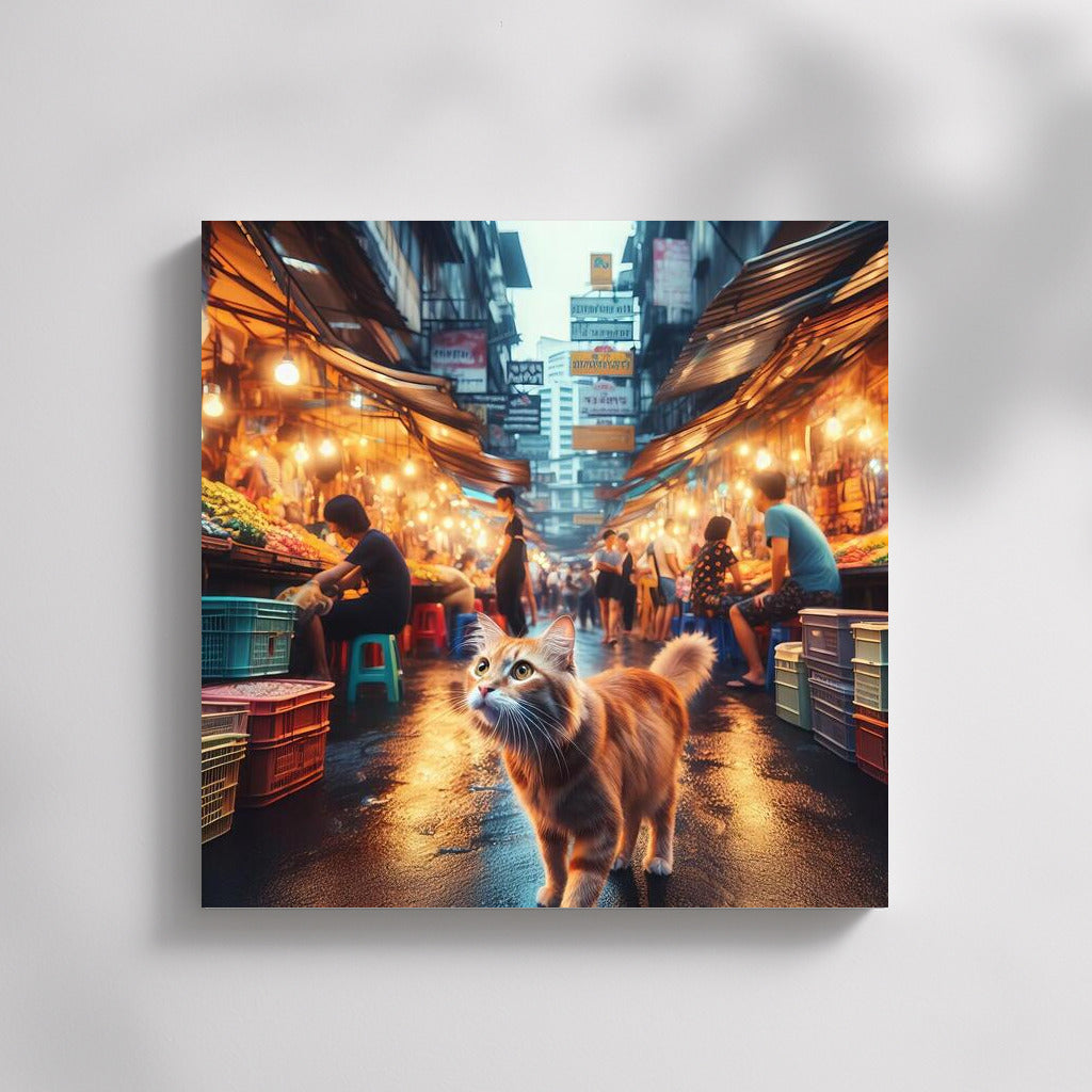 Cat in the City of a Thousand Lights