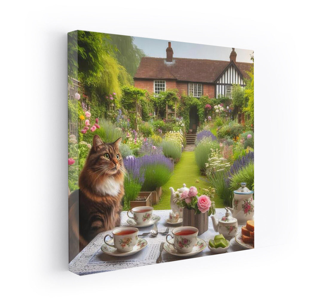 Tea Party at the Garden Wizard's Paws