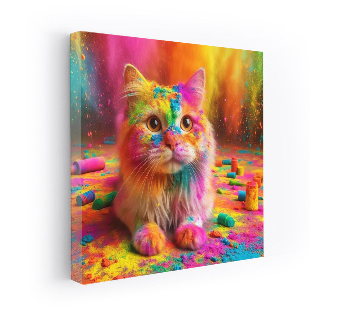HollyCat: A Whirlwind of Colors and Joy