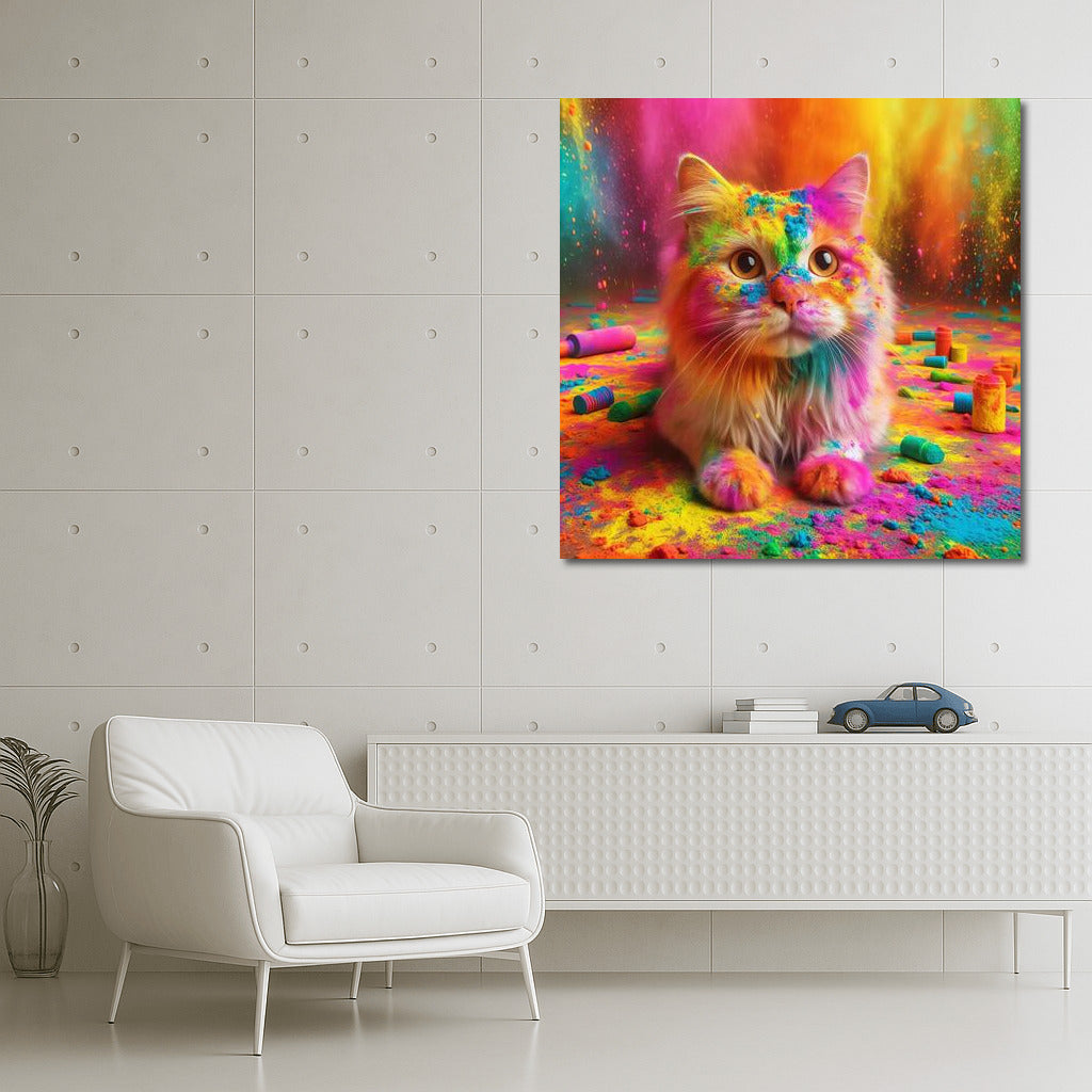 HollyCat: A Whirlwind of Colors and Joy