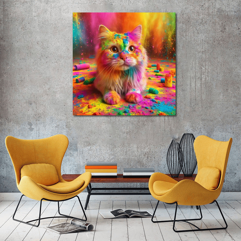HollyCat: A Whirlwind of Colors and Joy