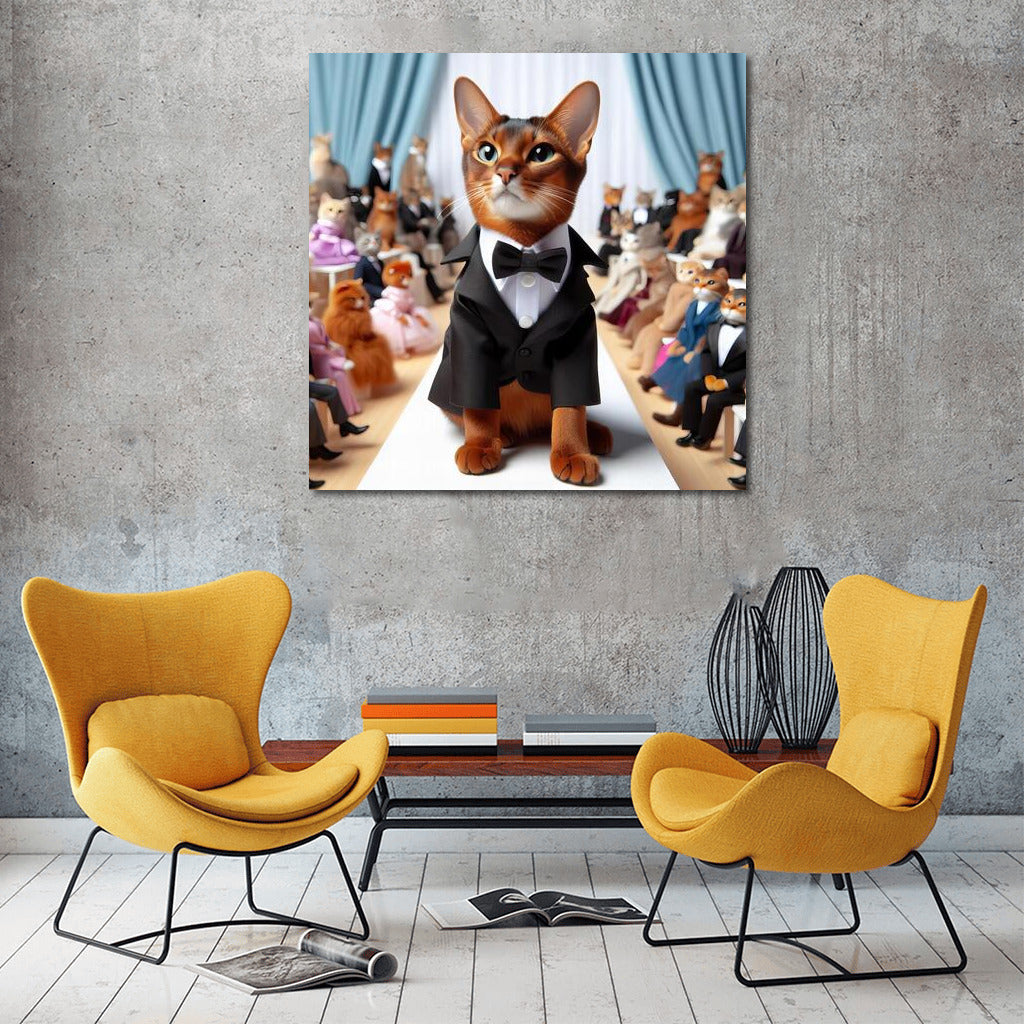 Abyssinian on the Catwalk: Elegance and Style in Your Interior