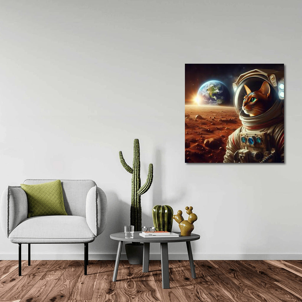 Abyssinian Cat in a Spacesuit: Interstellar Travel on Mars