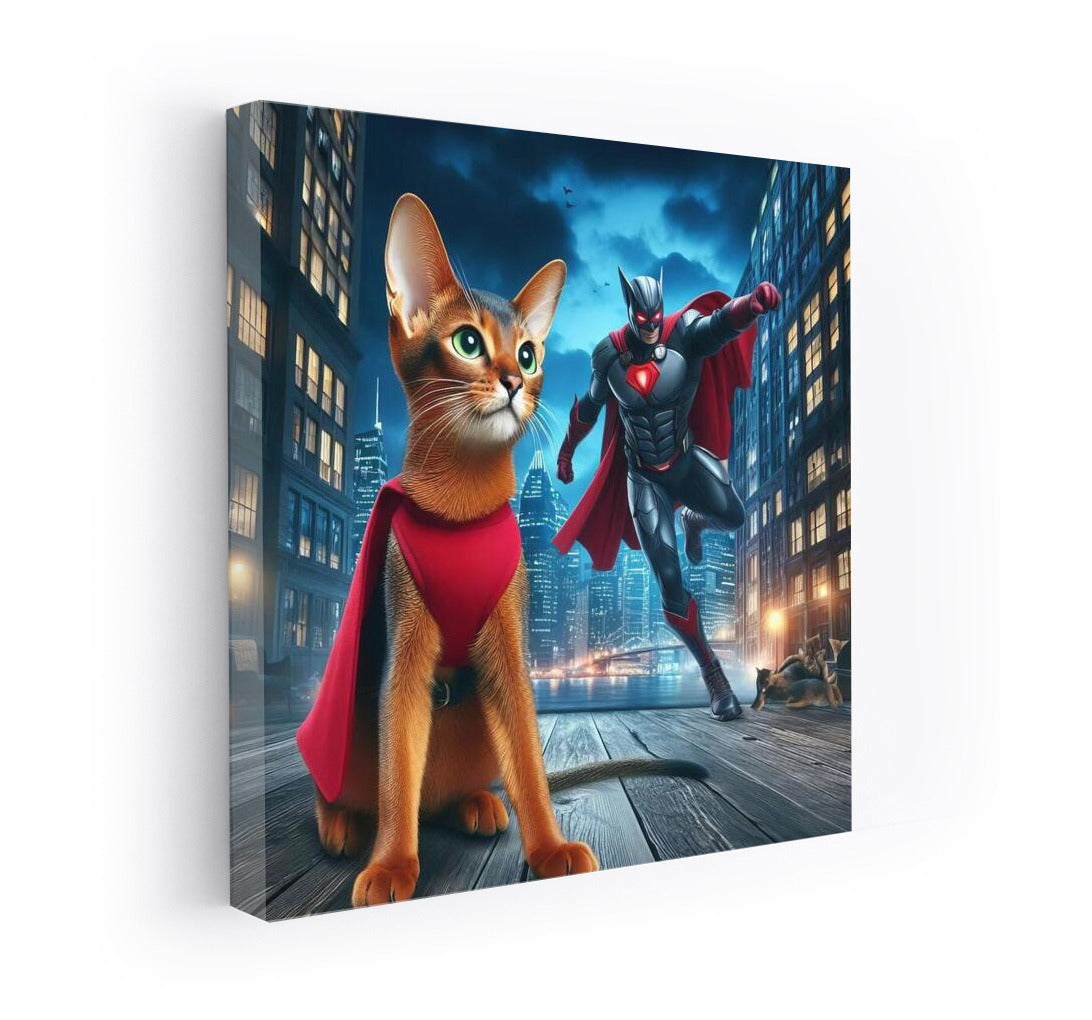 Hero Abyssinian: Cat-Savior of the City