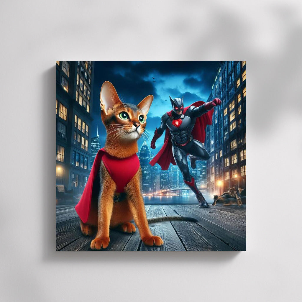 Hero Abyssinian: Cat-Savior of the City