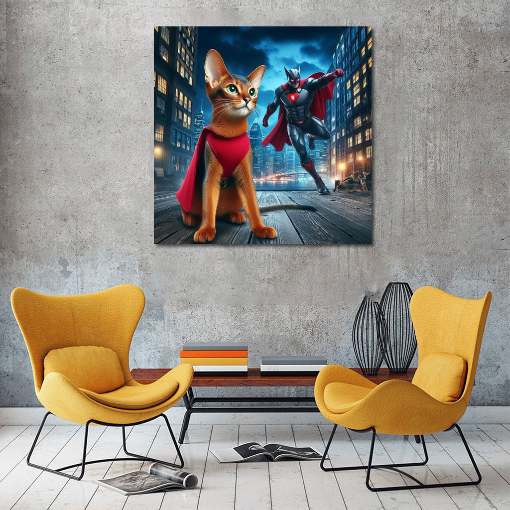 Hero Abyssinian: Cat-Savior of the City