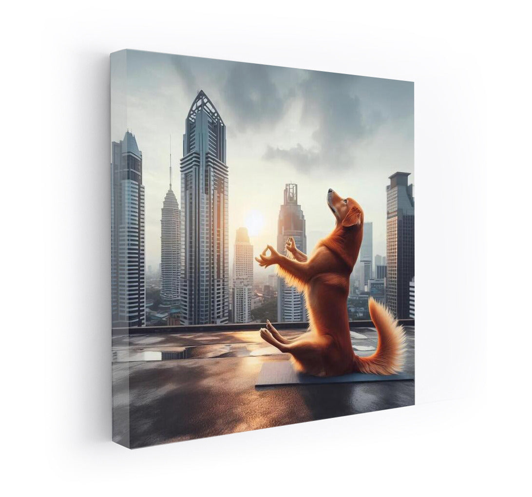 Yoga Dog: Wisdom and Tranquility in the Interior