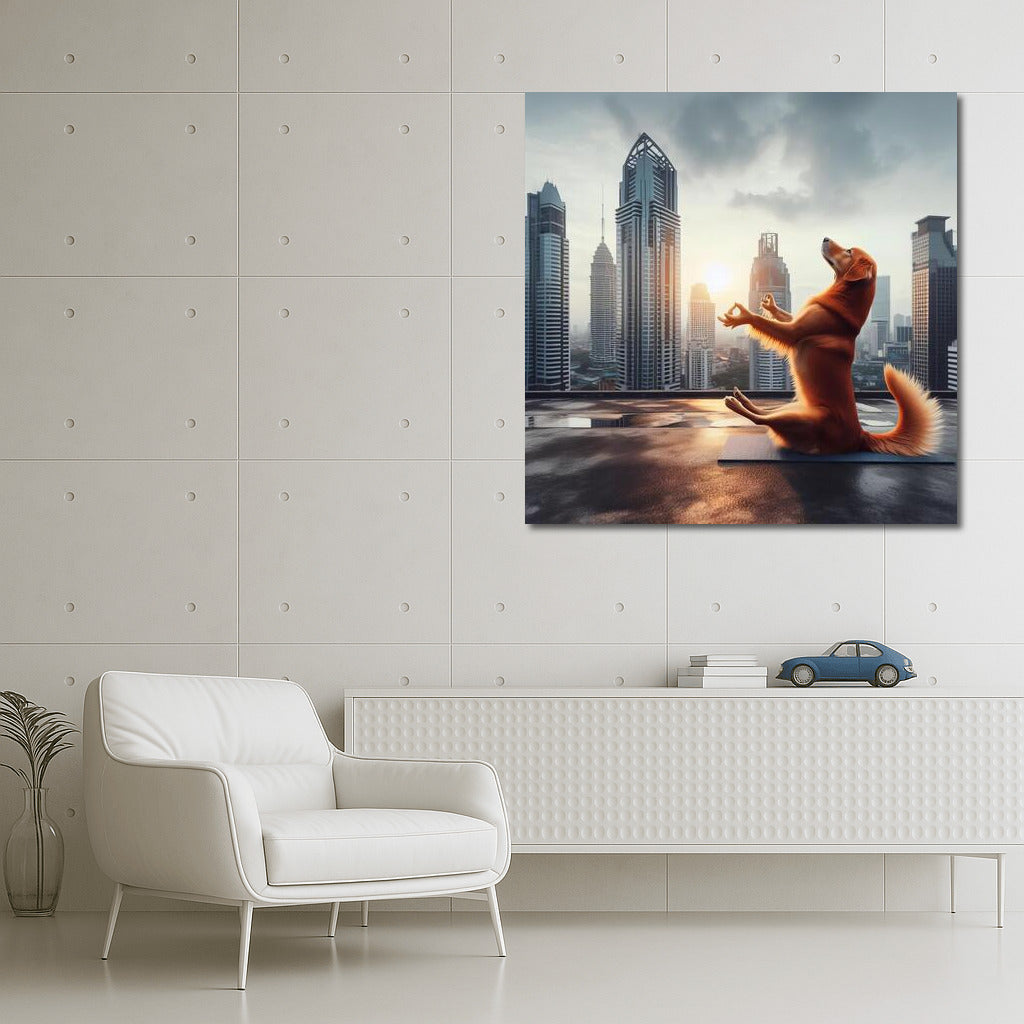 Yoga Dog: Wisdom and Tranquility in the Interior