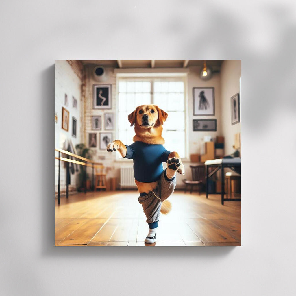 Dancing Dog: A Cheerful Accent for the Interior