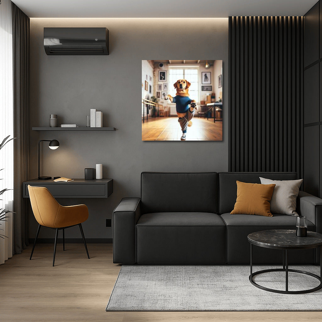 Dancing Dog: A Cheerful Accent for the Interior