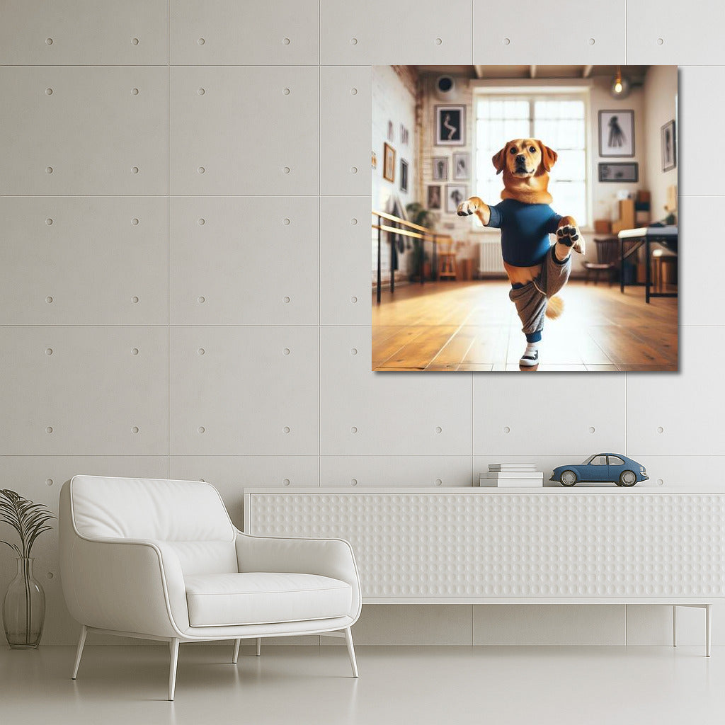 Dancing Dog: A Cheerful Accent for the Interior