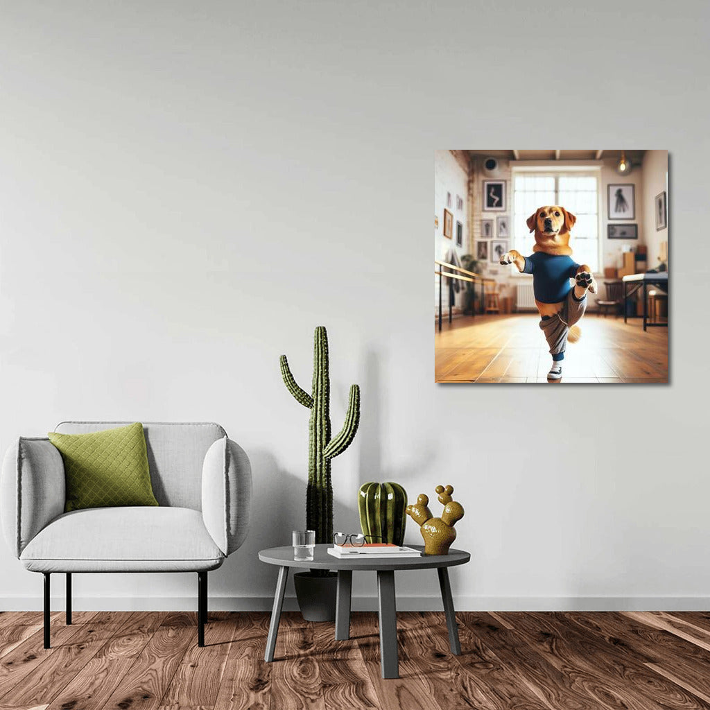 Dancing Dog: A Cheerful Accent for the Interior