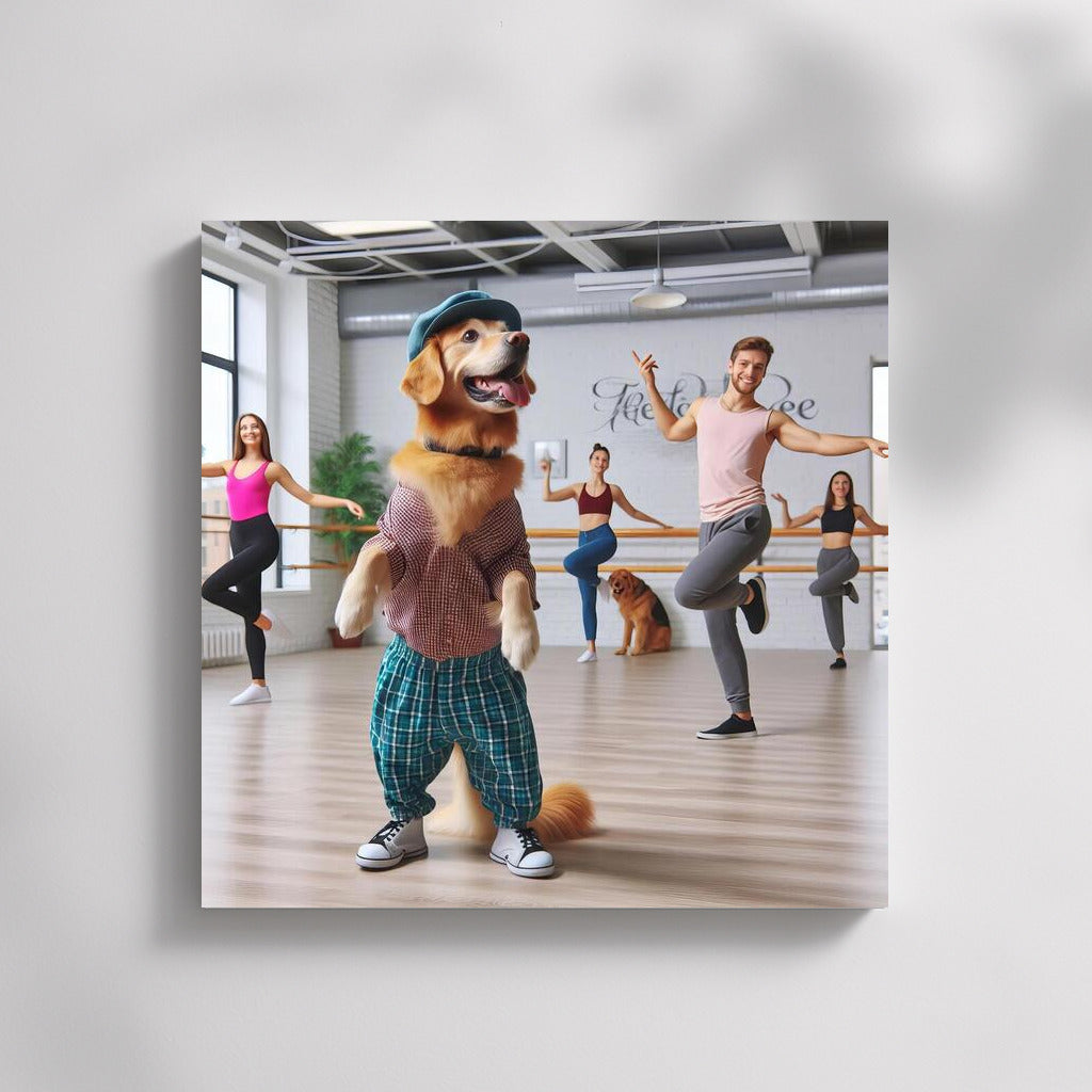 Dancing Dog: Humor and Style for Your Walls