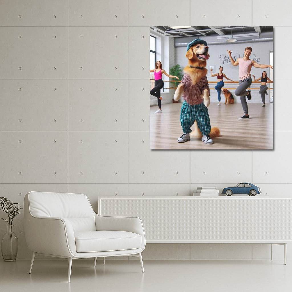 Dancing Dog: Humor and Style for Your Walls