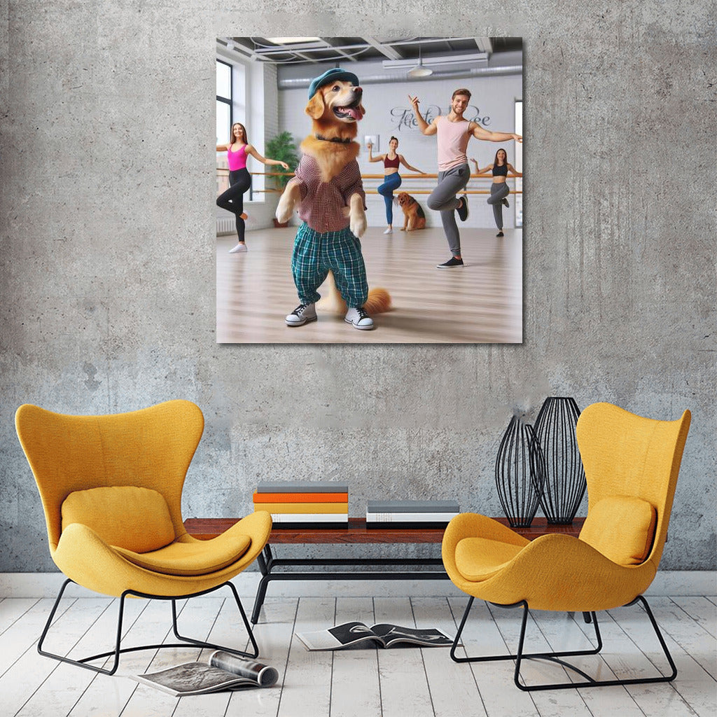 Dancing Dog: Humor and Style for Your Walls