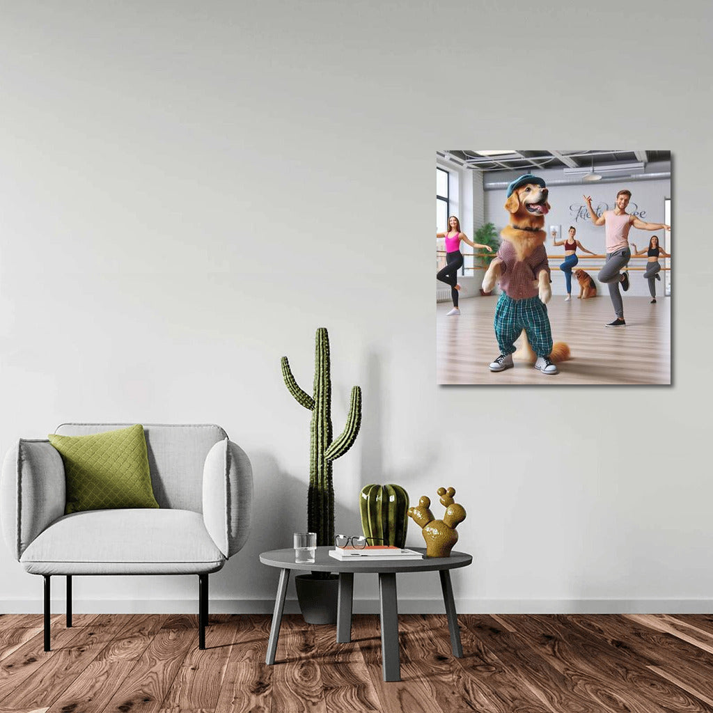 Dancing Dog: Humor and Style for Your Walls