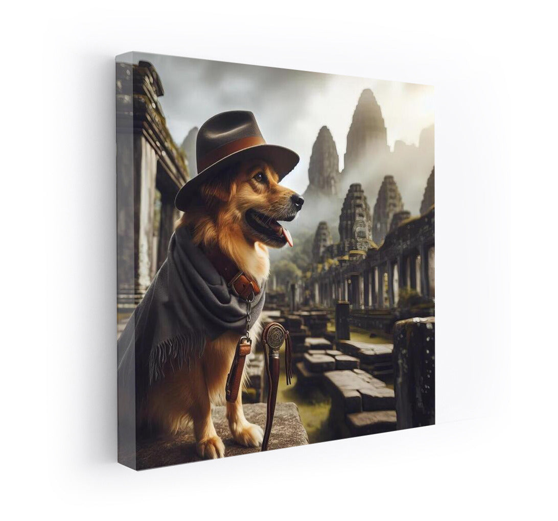 Temple Adventures: The Dog in the Hat for Adventure and Mystery Lovers