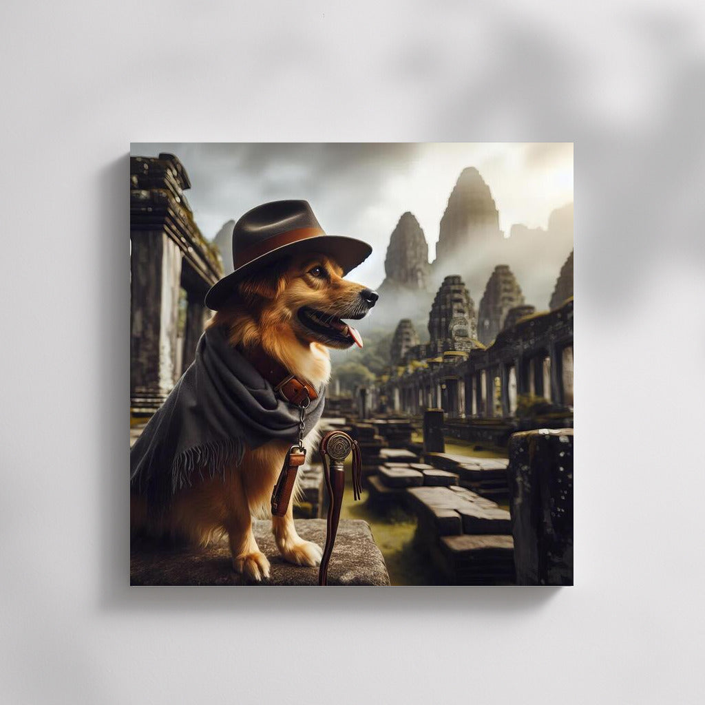 Temple Adventures: The Dog in the Hat for Adventure and Mystery Lovers