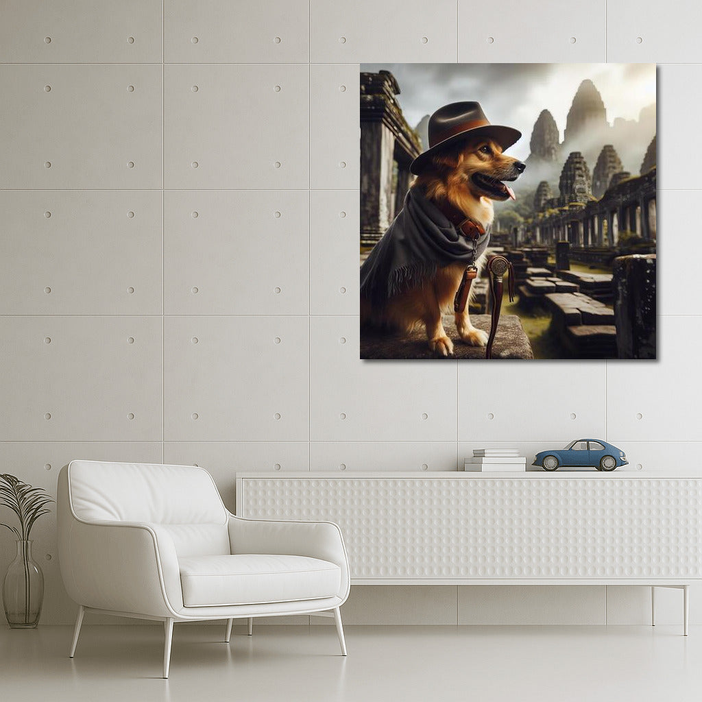 Temple Adventures: The Dog in the Hat for Adventure and Mystery Lovers