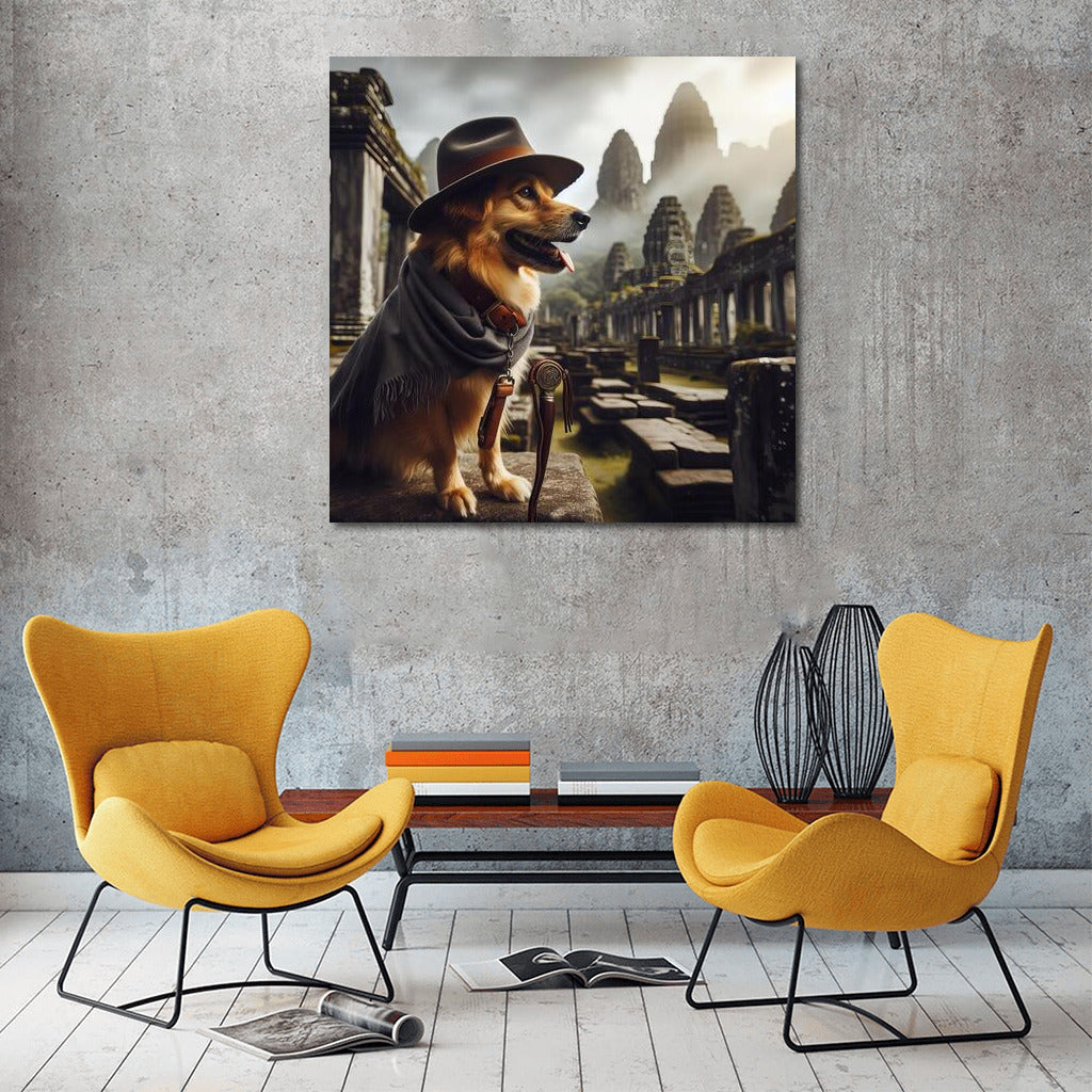 Temple Adventures: The Dog in the Hat for Adventure and Mystery Lovers