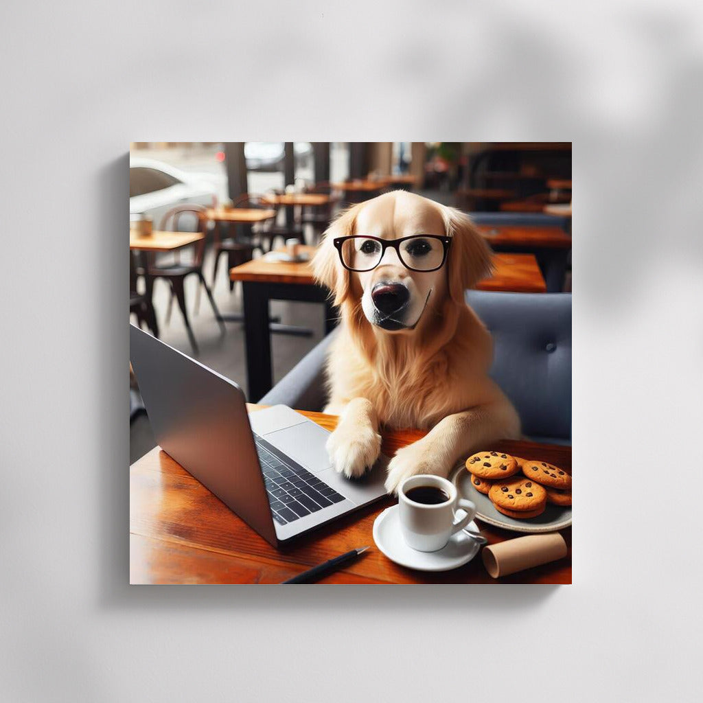 Business Dog: Charm and Humor for Your Interior