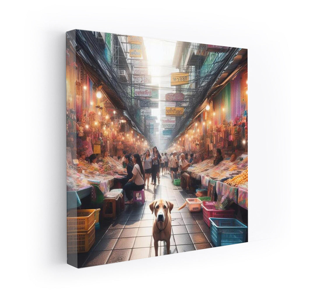 Bright Lights of the Street Market: Exoticism and Movement for the Interior